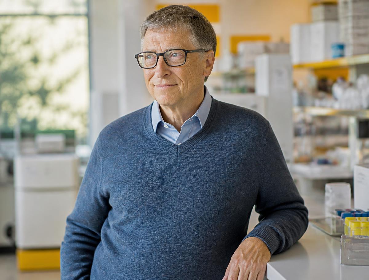 Bill Gates editorial portrait